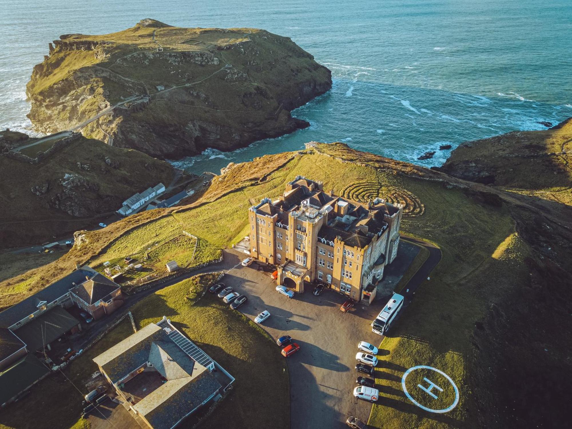 Camelot Castle Hotel Tintagel Esterno foto