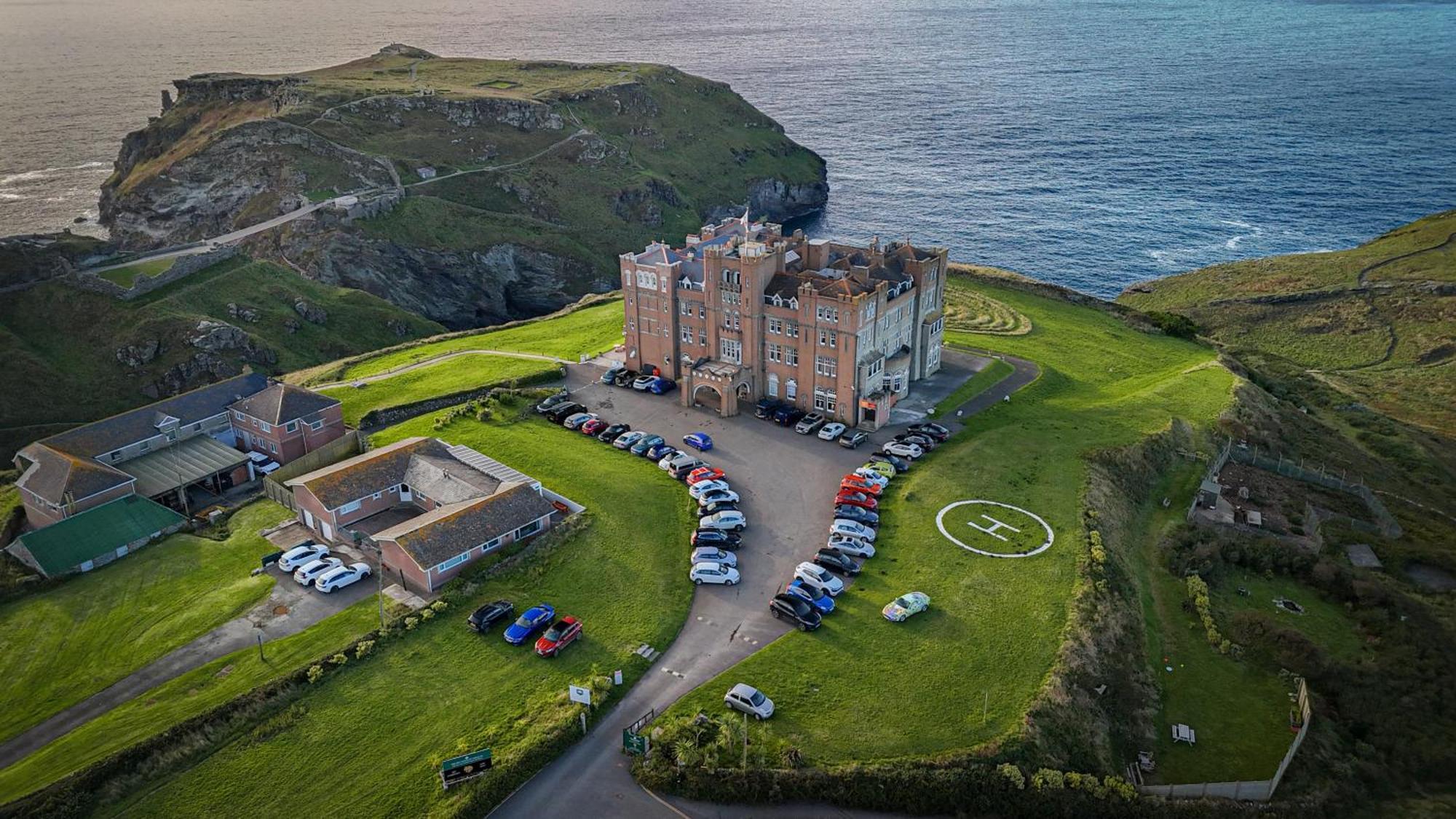 Camelot Castle Hotel Tintagel Esterno foto