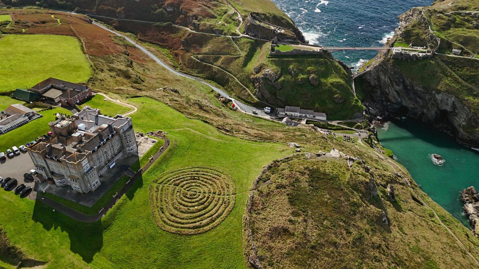 Camelot Castle Hotel Tintagel Esterno foto
