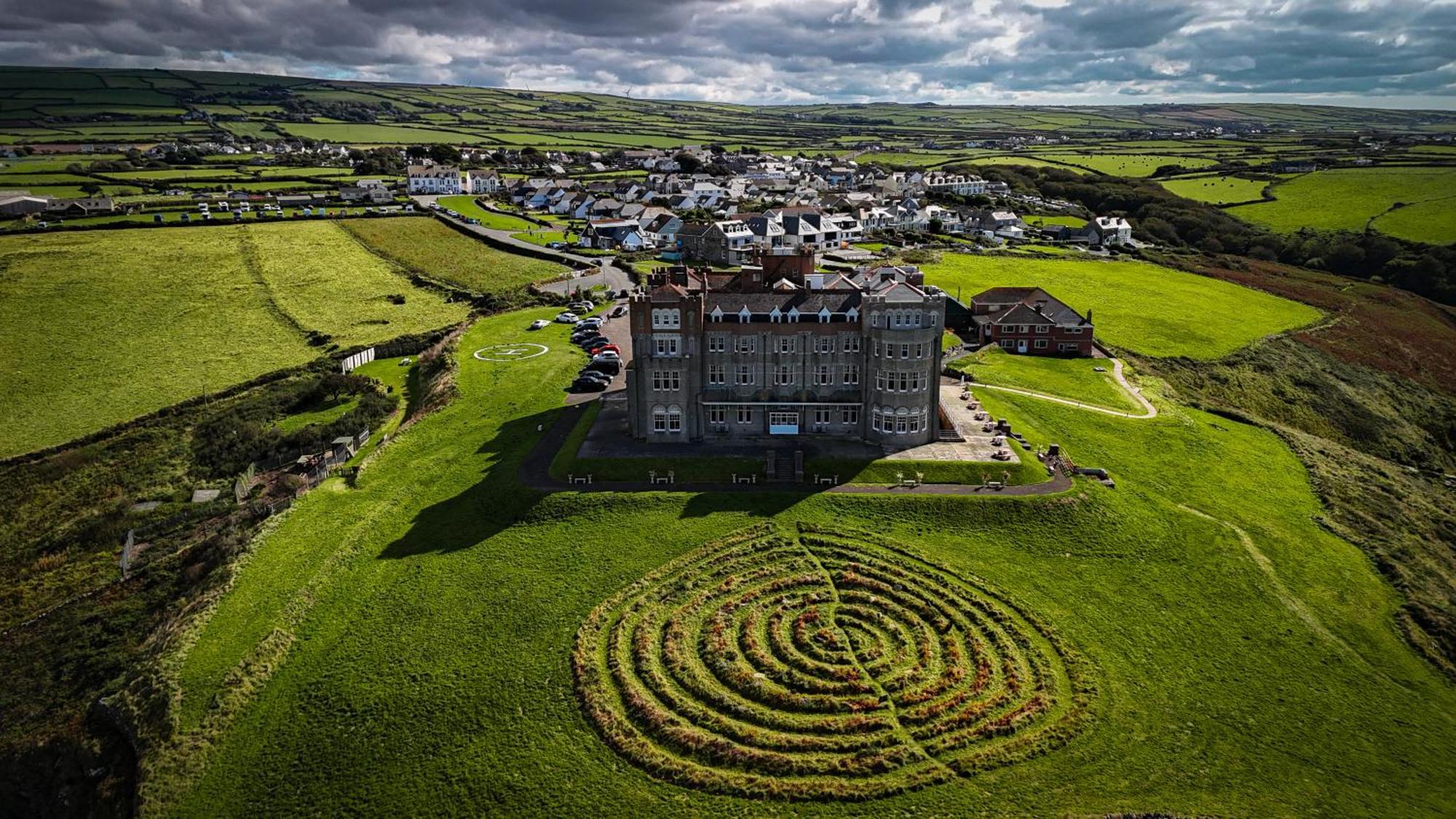 Camelot Castle Hotel Tintagel Esterno foto
