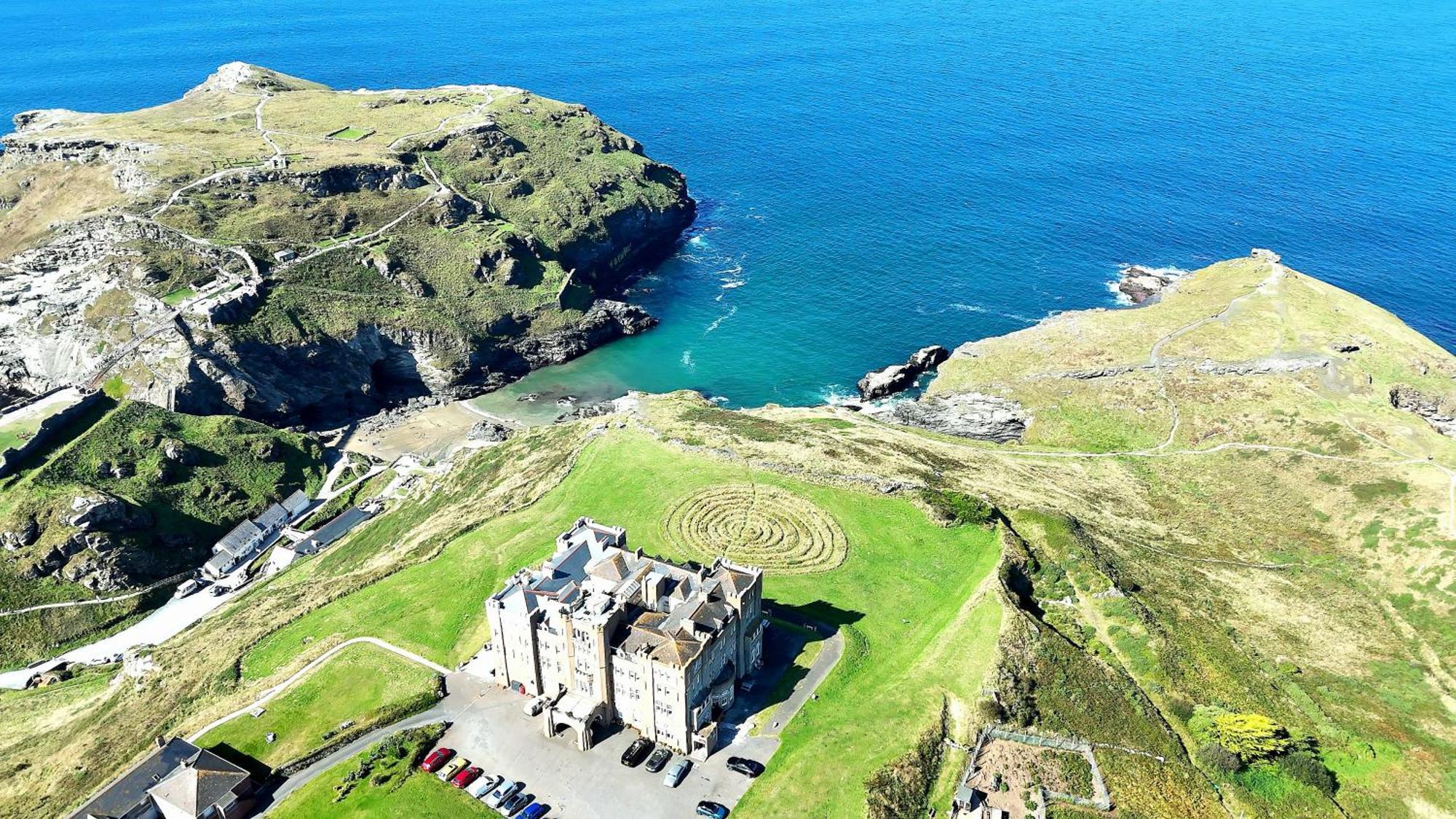 Camelot Castle Hotel Tintagel Esterno foto